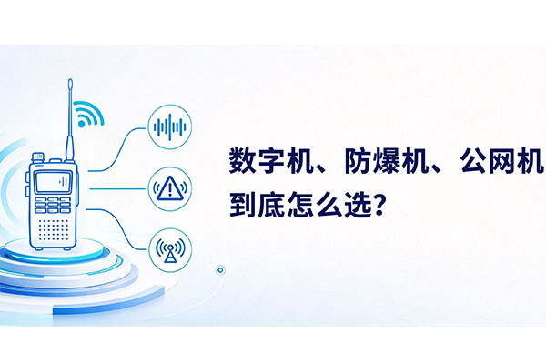 数字机、防爆机、公网机，到底怎么选？